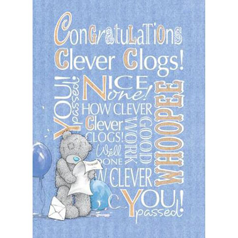 Congratulations on Exam Me to You Bear Card £1.79